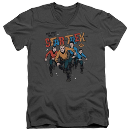Star Trek Deep Space Thrills Men's V-Neck T-Shirt Men's V-Neck T-Shirt Star Trek   