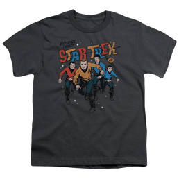 Star Trek The Original Series Deep Space Thrills - Youth T-Shirt Youth T-Shirt (Ages 8-12) Star Trek   