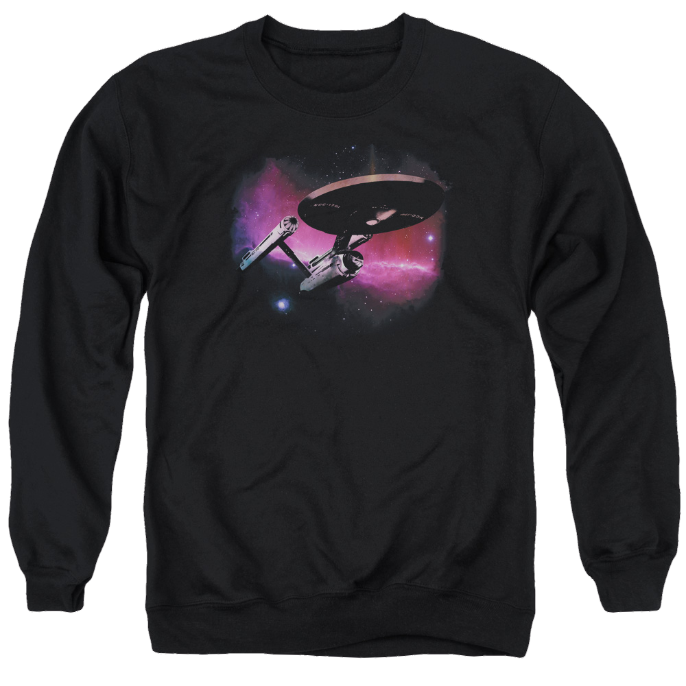 Star Trek Prime Directive Men's Crewneck Sweatshirt Men's Crewneck Sweatshirt Star Trek   