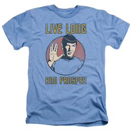 Star Trek Long Life Men's Heather T-Shirt Men's Heather T-Shirt Star Trek   