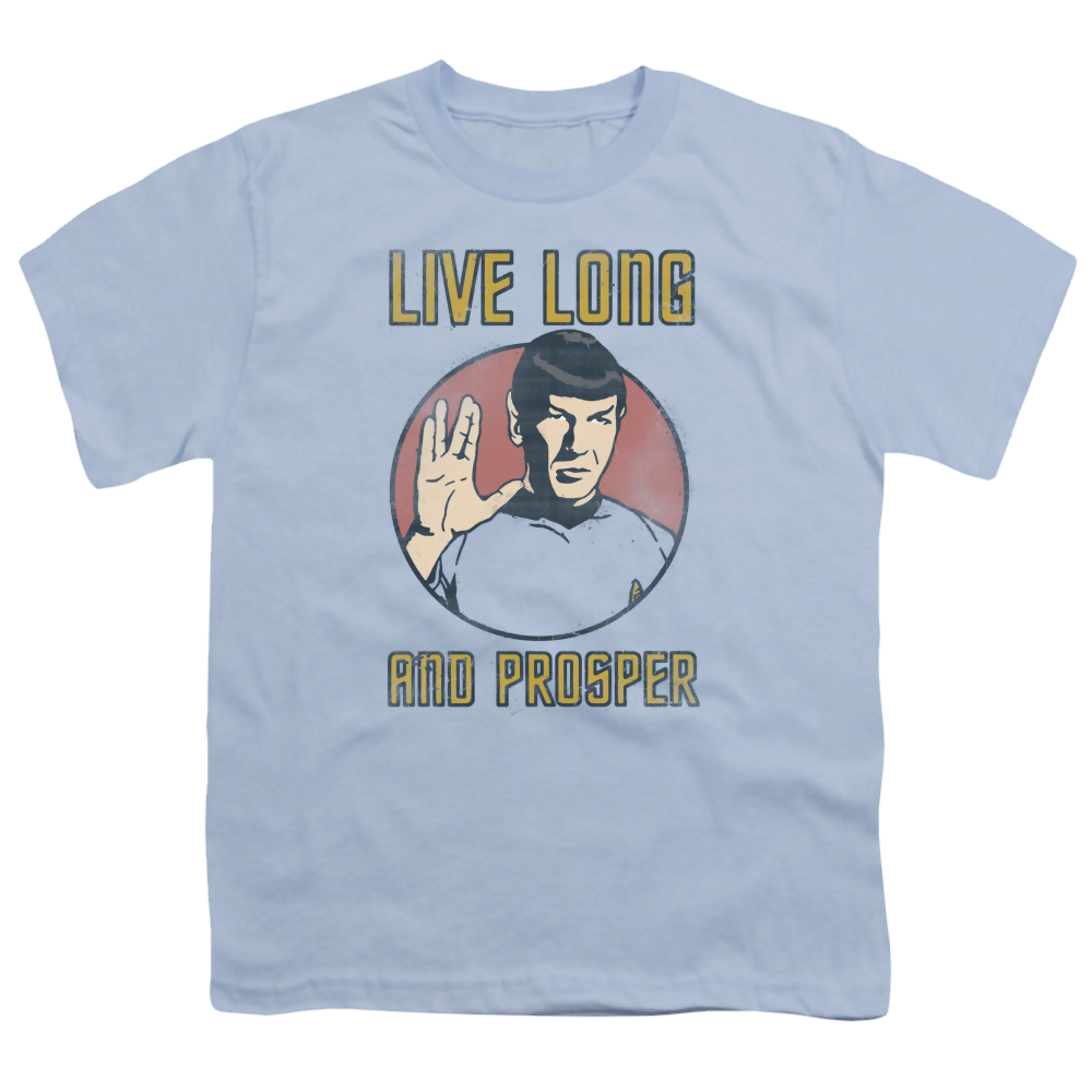 Star Trek The Original Series Long Life - Youth T-Shirt Youth T-Shirt (Ages 8-12) Star Trek   