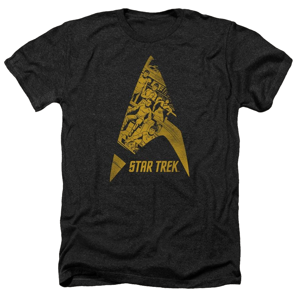 Star Trek Delta Crew Men's Heather T-Shirt Men's Heather T-Shirt Star Trek   