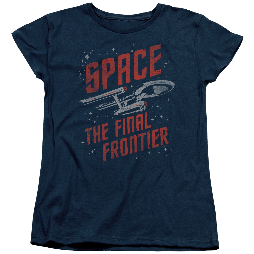 Star Trek Space Travel Women's T-Shirt Women's T-Shirt Star Trek   
