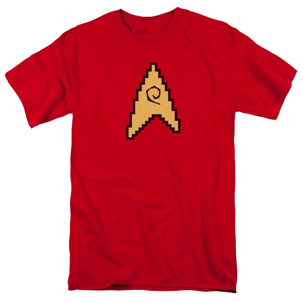 Star Trek 8 Bit Engineering Men's Regular Fit T-Shirt Men's Regular Fit T-Shirt Star Trek   