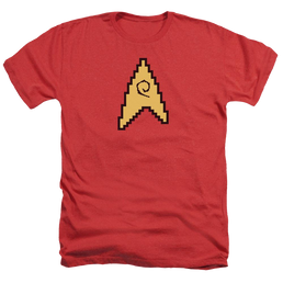 Star Trek 8 Bit Engineering Men's Heather T-Shirt Men's Heather T-Shirt Star Trek   