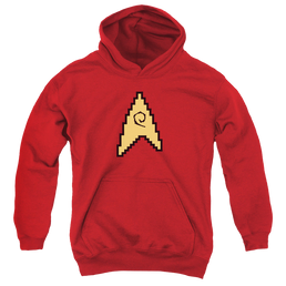 Star Trek The Original Series 8 Bit Engineering - Youth Hoodie Youth Hoodie (Ages 8-12) Star Trek   