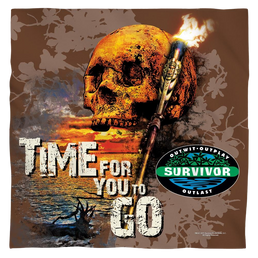 Survivor - Time To Go Bandana Bandanas Survivor   