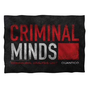 Criminal Minds Logo pillow case
