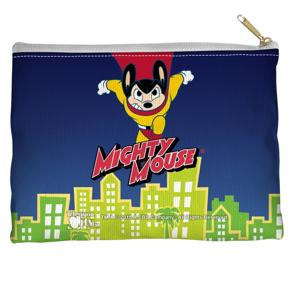Mighty Mouse City Watch - Straight Bottom Accessory Pouch Straight Bottom Accessory Pouches Mighty Mouse   