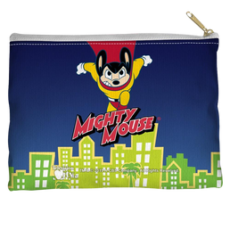 Mighty Mouse City Watch - Straight Bottom Accessory Pouch Straight Bottom Accessory Pouches Mighty Mouse   