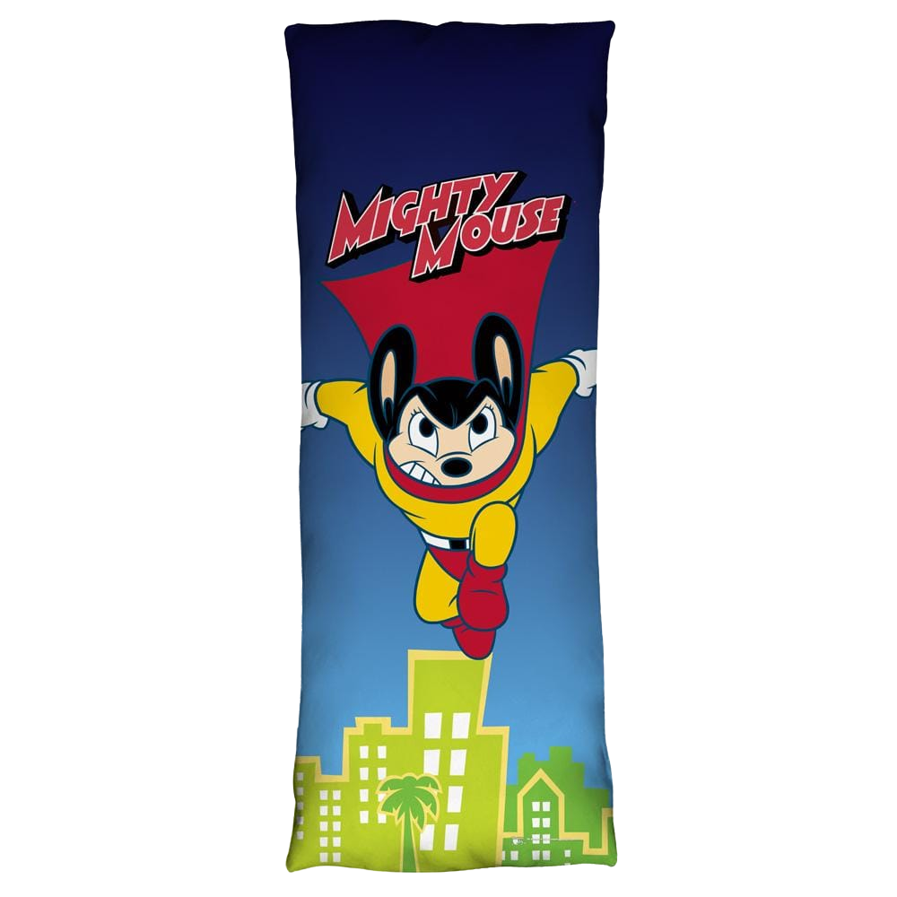 Mighty Mouse City Watch Body Pillow Body Pillows Mighty Mouse   