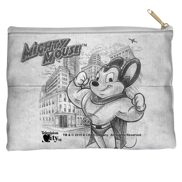 Mighty Mouse Sketch - Straight Bottom Accessory straight bottom pouch