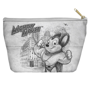 Mighty Mouse Sketch - T Bottom Accessory tapered bottom pouch