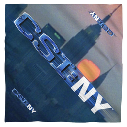 Csi:new York - City Logo - Bandana Bandanas CSI   