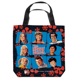 Brady Bunch, The Squares - Tote Bag Tote Bags Brady Bunch   
