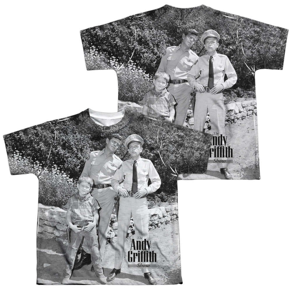 Andy Griffith Lawmen - Youth All-Over Print T-Shirt (Ages 8-12) Youth All-Over Print T-Shirt (Ages 8-12) Andy Griffith Show   