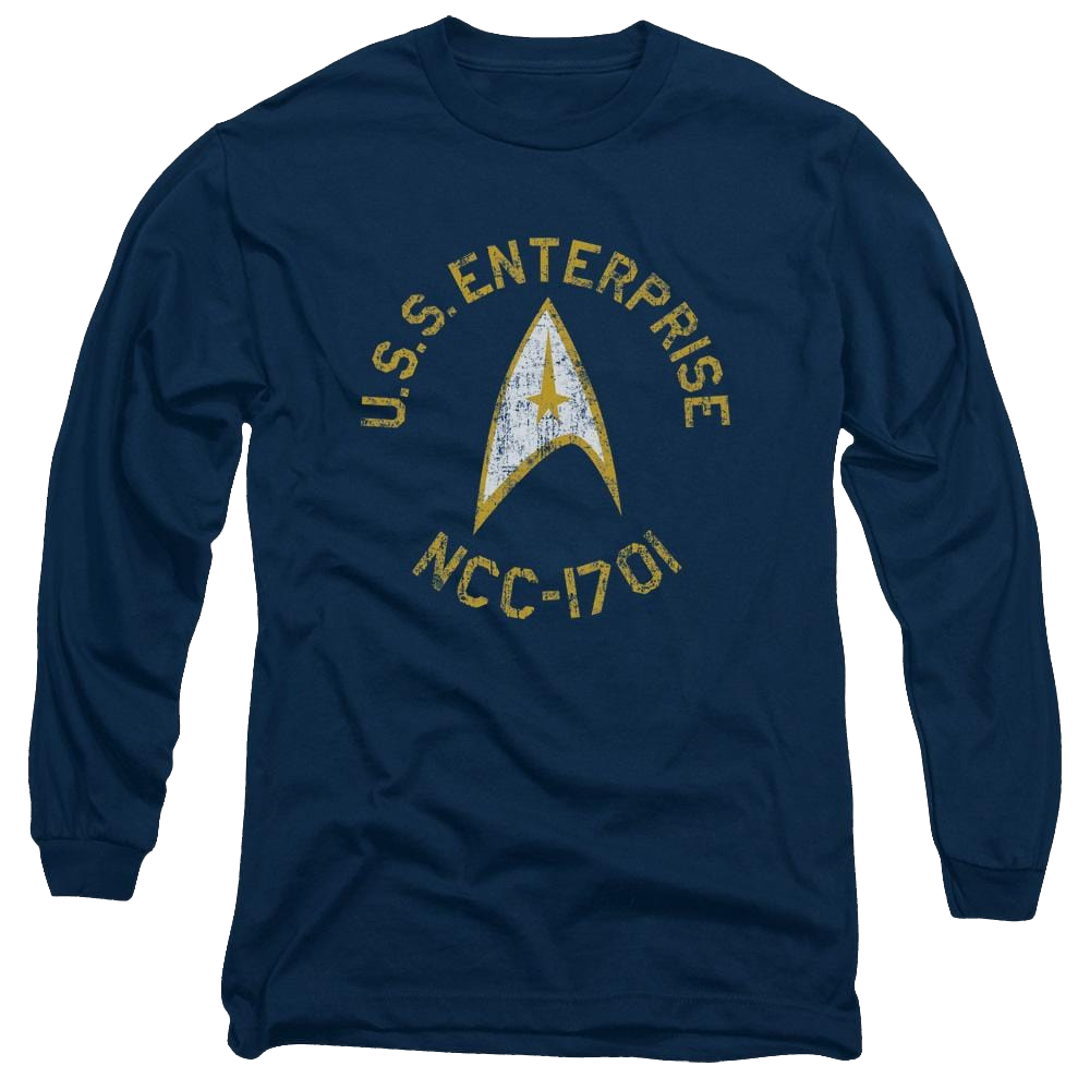 Star Trek Collegiate Men's Long Sleeve T-Shirt Men's Long Sleeve T-Shirt Star Trek   