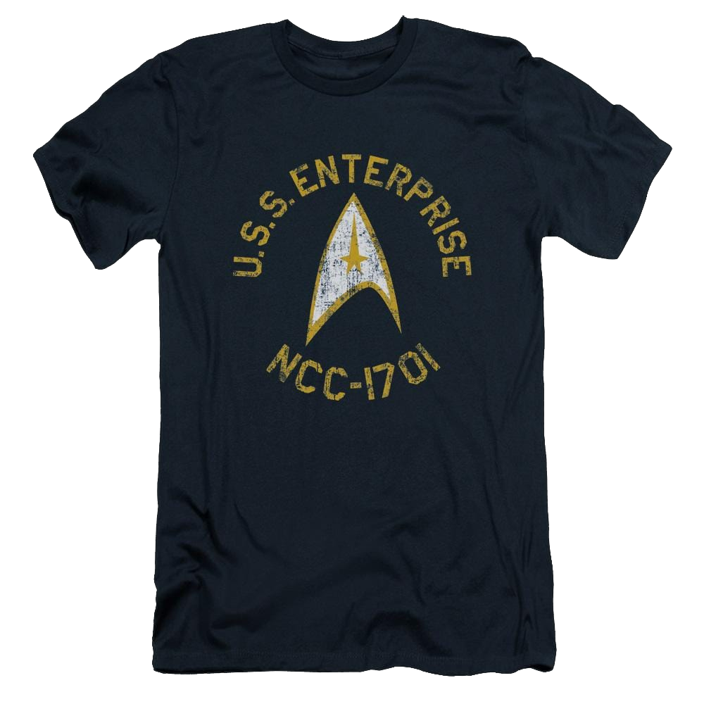 Star Trek Collegiate Men's Slim Fit T-Shirt Men's Slim Fit T-Shirt Star Trek   