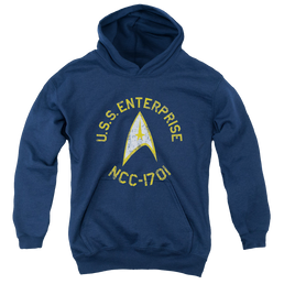 Star Trek The Original Series Collegiate - Youth Hoodie Youth Hoodie (Ages 8-12) Star Trek   