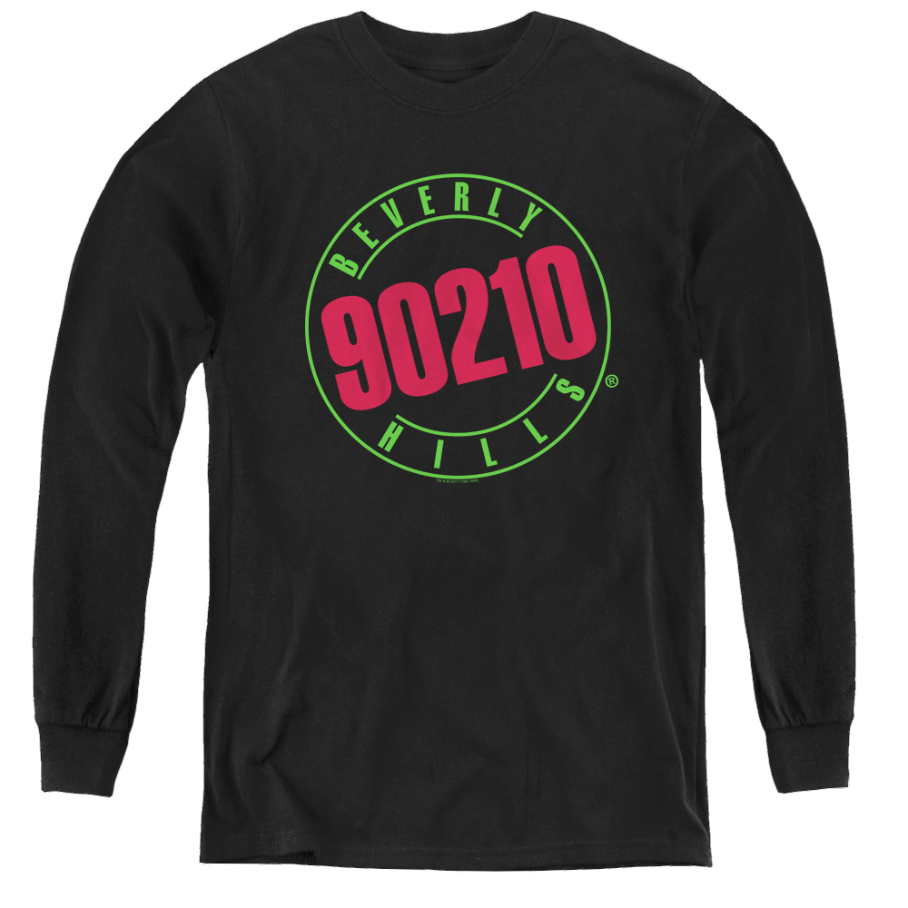 Beverly Hills 90210 Neon - Youth Long Sleeve T-Shirt Youth Long Sleeve T-Shirt Beverly Hills 90210   