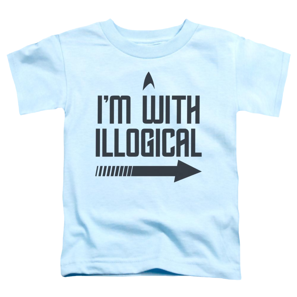Star Trek With Illogical Toddler T-Shirt Toddler T-Shirt Star Trek   