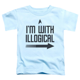 Star Trek With Illogical Toddler T-Shirt Toddler T-Shirt Star Trek   