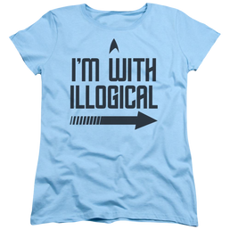 Star Trek With Illogical Women's T-Shirt Women's T-Shirt Star Trek   
