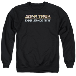 Star Trek Deep Space Nine Deep Space Nine Logo - Men's Crewneck Sweatshirt Men's Crewneck Sweatshirt Star Trek   