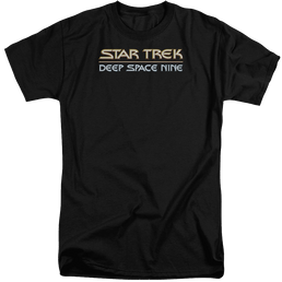 Star Trek Deep Space Nine Deep Space Nine Logo - Men's Tall Fit T-Shirt Men's Tall Fit T-Shirt Star Trek   