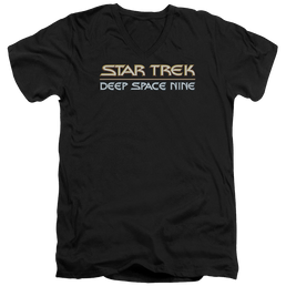 Star Trek Deep Space Nine Deep Space Nine Logo - Men's V-Neck T-Shirt Men's V-Neck T-Shirt Star Trek   