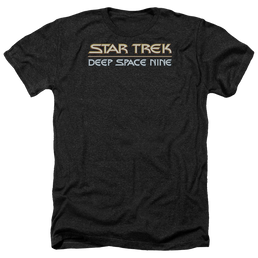 Star Trek Deep Space Nine Deep Space Nine Logo - Men's Heather T-Shirt Men's Heather T-Shirt Star Trek   