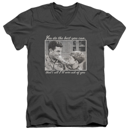 Andy Griffith Wise Words - Men's V-Neck T-Shirt Men's V-Neck T-Shirt Andy Griffith Show   