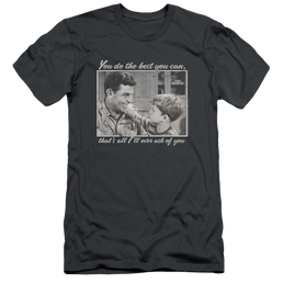 Andy Griffith Wise Words - Men's Slim Fit T-Shirt Men's Slim Fit T-Shirt Andy Griffith Show   