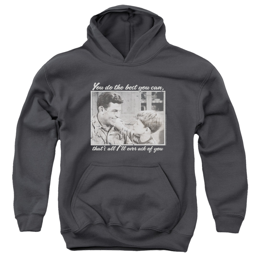 Andy Griffith Wise Words - Youth Hoodie (Ages 8-12) Youth Hoodie (Ages 8-12) Andy Griffith Show   