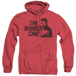 Star Trek The Next Generation Im Number One - Heather Pullover Hoodie Heather Pullover Hoodie Star Trek   