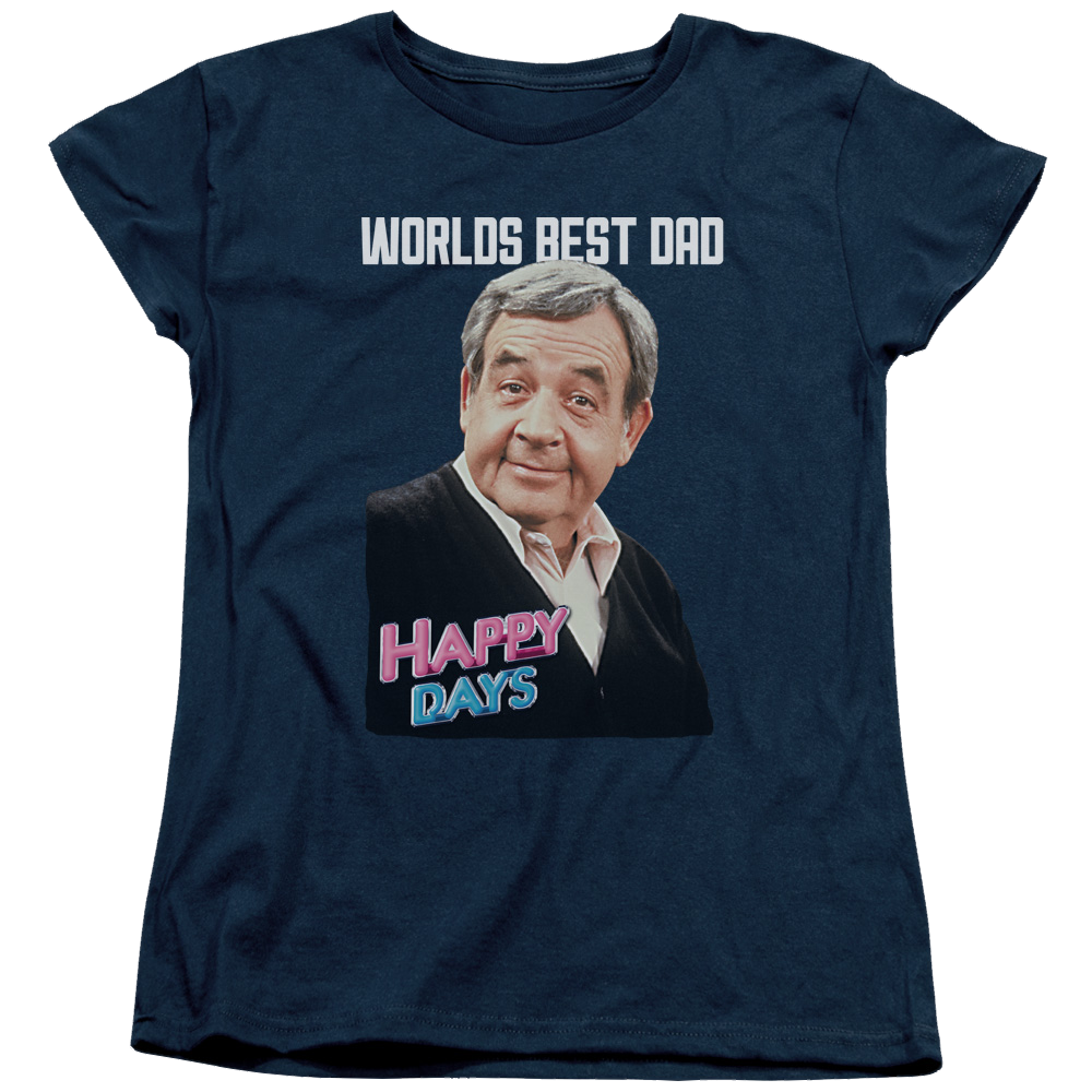 Happy Days Best Dad Women's T-Shirt Women's T-Shirt Happy Days   