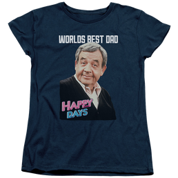 Happy Days Best Dad Women's T-Shirt Women's T-Shirt Happy Days   