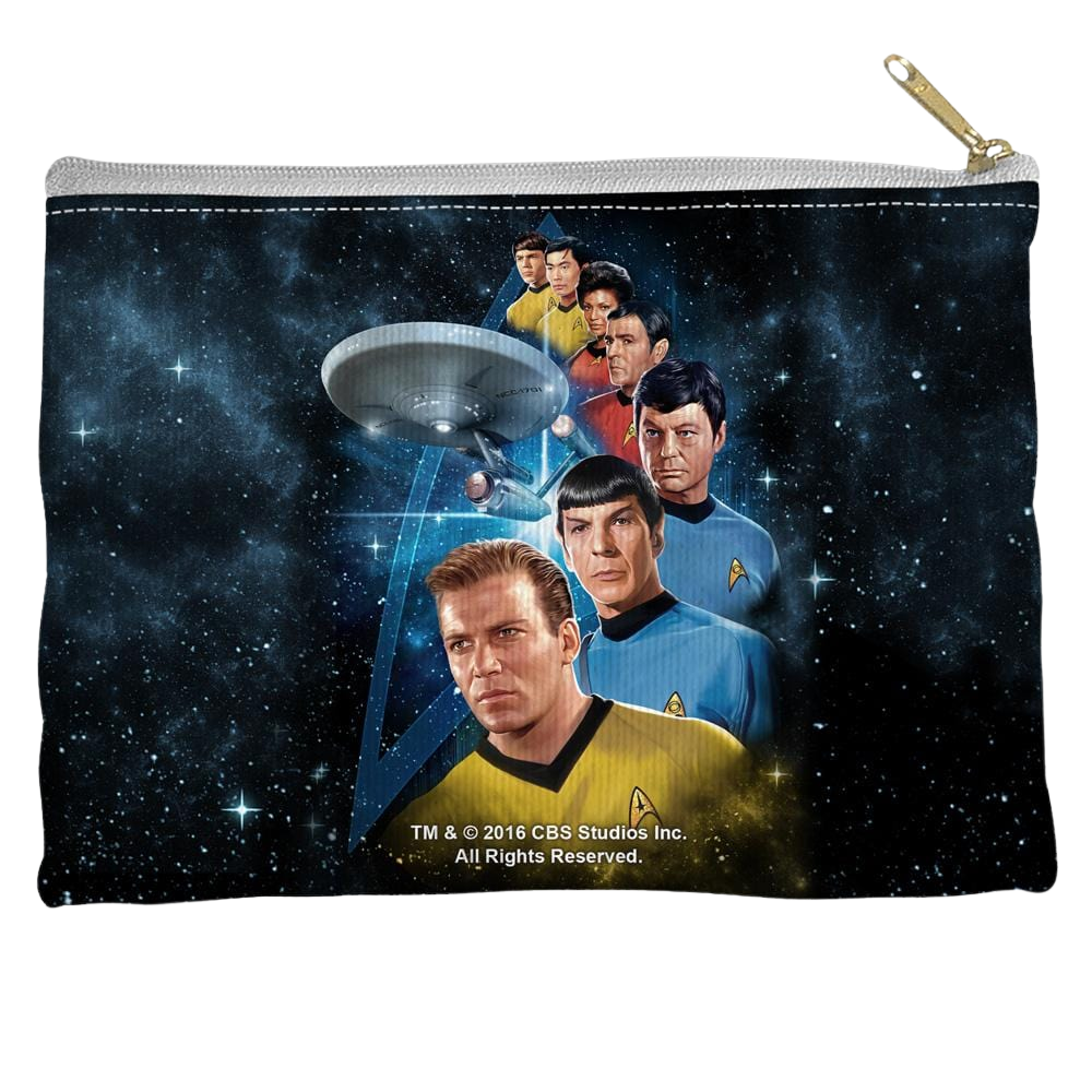 Star Trek The Original Series Among The Stars - Straight Bottom Accessory Pouch Straight Bottom Accessory Pouches Star Trek   