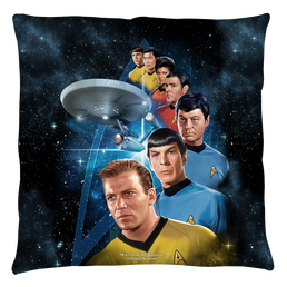 Star Trek Among The Stars Throw Pillow Throw Pillows Star Trek   