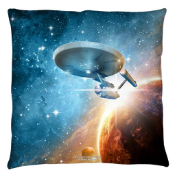 Star Trek Final Frontier Throw Pillow Throw Pillows Star Trek   