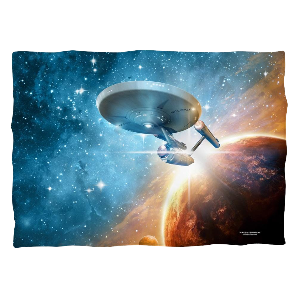 Star Trek The Original Series Final Frontier (Front/Back Print) - Pillow Case Pillow Cases Star Trek   