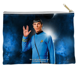Star Trek The Original Series Spock - Straight Bottom Accessory Pouch Straight Bottom Accessory Pouches Star Trek   