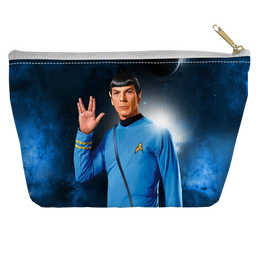 Star Trek The Original Series Spock - Straight Bottom Accessory Pouch T Bottom Accessory Pouches Star Trek   