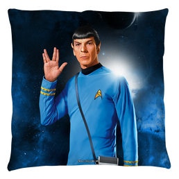 Star Trek Spock Throw Pillow Throw Pillows Star Trek   