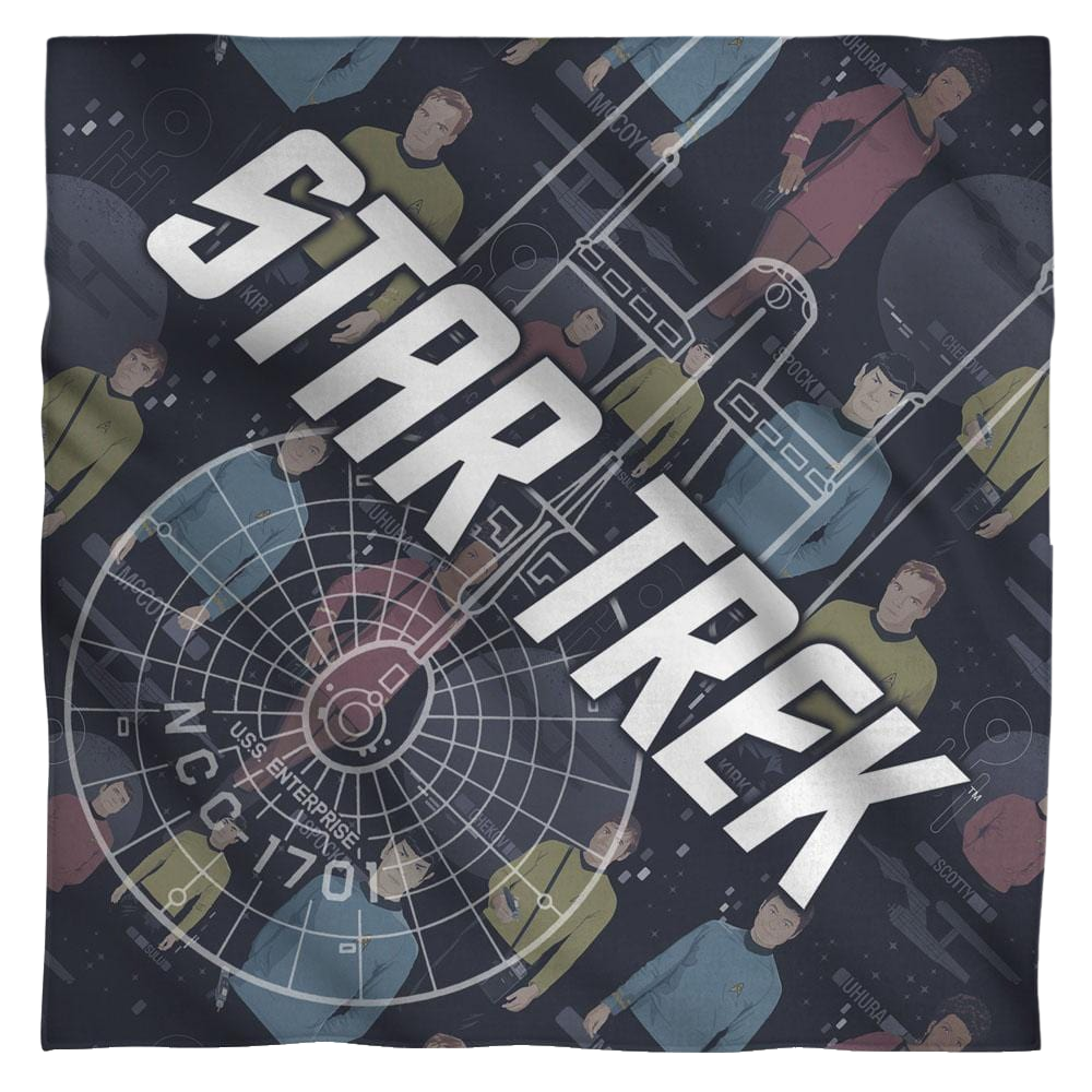 Star Trek - Enterprise Crew Bandana Bandanas Star Trek   