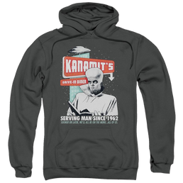 The Twilight Zone Kanamits Diner Pullover Hoodie Pullover Hoodie The Twilight Zone   