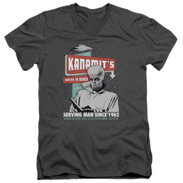 The Twilight Zone Kanamits Diner Men's V-Neck T-Shirt Men's V-Neck T-Shirt The Twilight Zone   