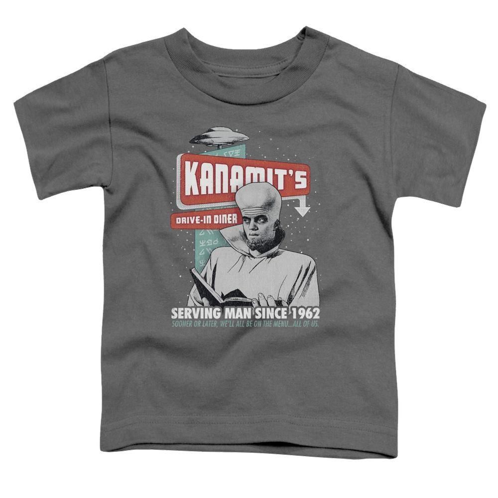 The Twilight Zone Kanamits Diner Toddler T-Shirt Toddler T-Shirt The Twilight Zone   