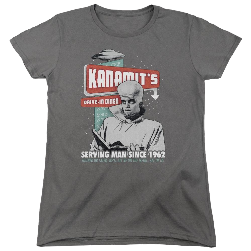The Twilight Zone Kanamits Diner Women's T-Shirt Women's T-Shirt The Twilight Zone   