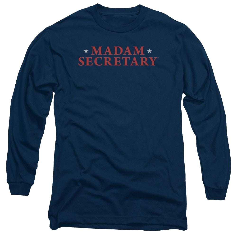 Madam Secretary Logo Men's Long Sleeve T-Shirt Men's Long Sleeve T-Shirt Madam Secretary   